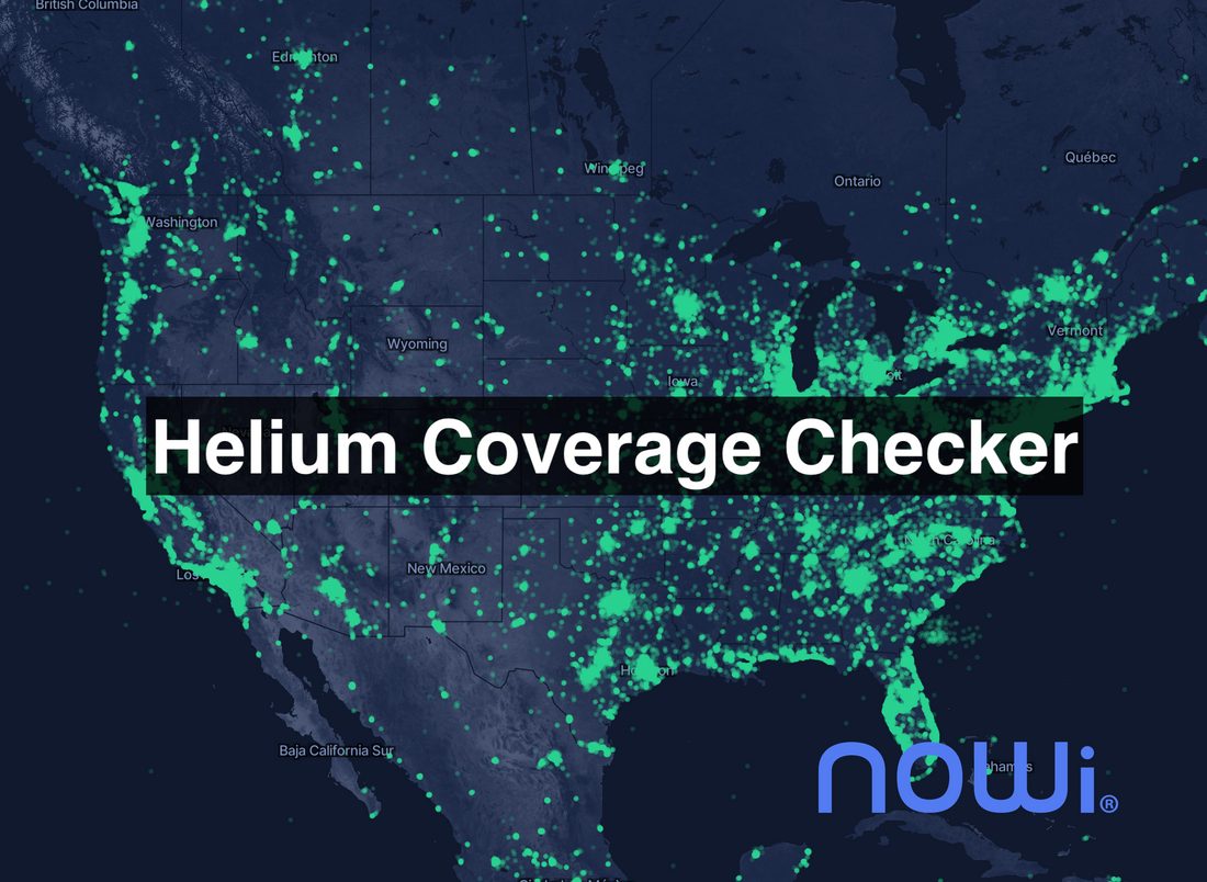 Checking Network Coverage for IoT Sensors - NOWI Sensors LLC